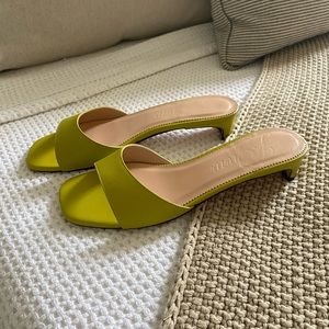 NWT J.Crew Lina Kitten-Heel Sandals
